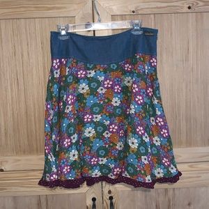 Matilda Jane Paint By Numbers ruffle skirt size S